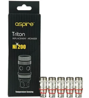 Aspire Triton Ni200/Atlantis/Atlantis 2 – “1.5Ω” – Replacement Coils – 5 PACK
