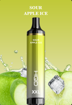 HQD XXL Sour Apple Ice 4500